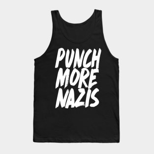 Punch More Nazis - Statement Design Tank Top